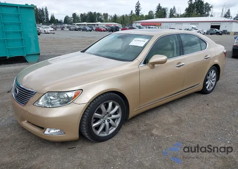 2008 Lexus Ls 460 from USA, damaged, VIN JTHBL46F285075931